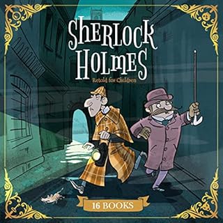 『Sherlock Holmes Retold for Children』のカバーアート