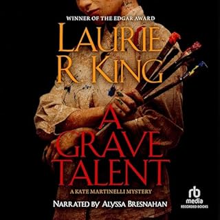 A Grave Talent "International Edition" Audiolibro Por Laurie R. King arte de portada