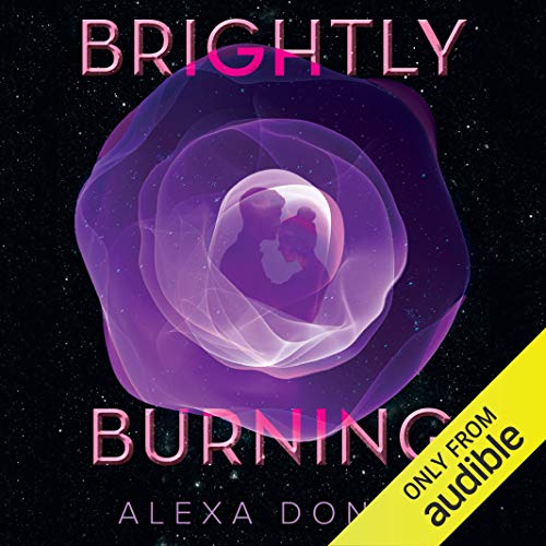 Page de couverture de Brightly Burning