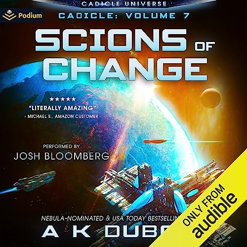 Scions of Change Audiolivro Por Amy DuBoff capa