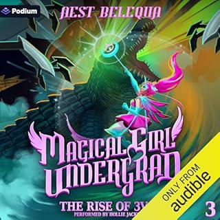 The Rise of 3V1L: A Superhero Slice-of-Life LitRPG Audiolibro Por Aest Belequa arte de portada