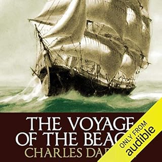 The Voyage of the Beagle Audiolibro Por Charles Darwin arte de portada