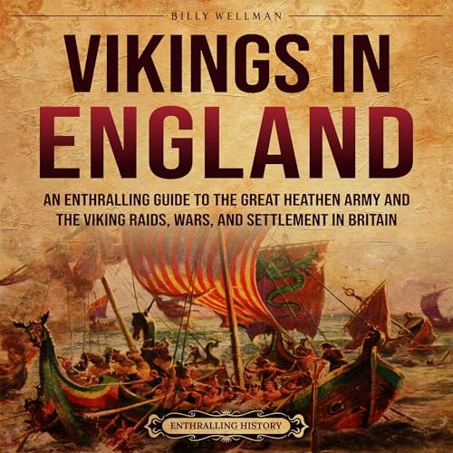 Page de couverture de Vikings in England