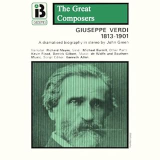 Giuseppe Verdi Audiolibro Por John Green arte de portada