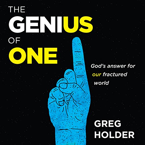 The Genius of One Audiolibro Por Greg Holder arte de portada