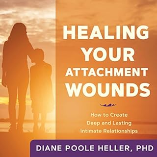 Healing Your Attachment Wounds Audiolibro Por Diane Poole Heller arte de portada