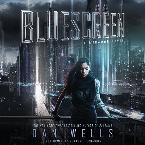 Bluescreen Audiolibro Por Dan Wells arte de portada