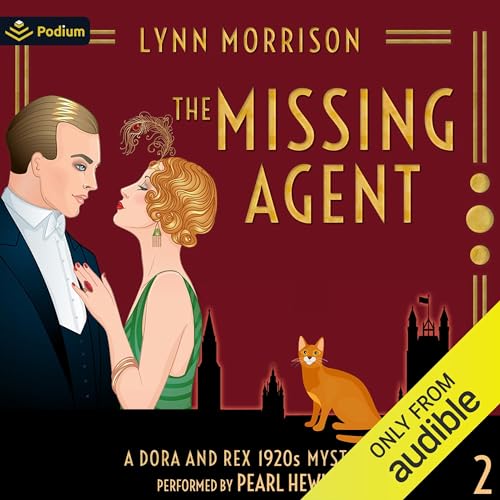 The Missing Agent Audiolibro Por Lynn Morrison arte de portada