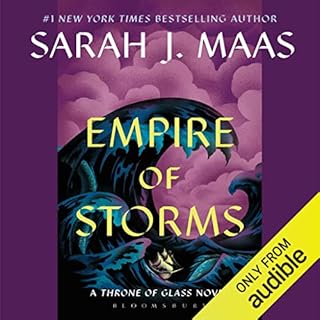 Empire of Storms Audiolibro Por Sarah J. Maas arte de portada