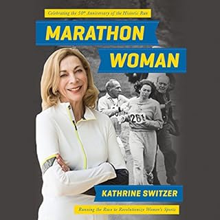 Marathon Woman Audiolibro Por Kathrine Switzer arte de portada