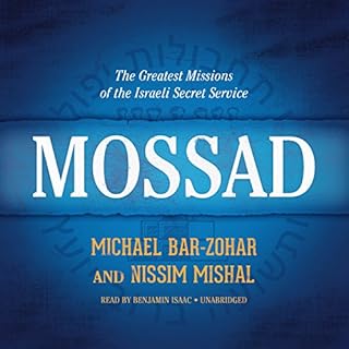 Mossad Audiolibro Por Michael Bar-Zohar, Nissim Mishal arte de portada