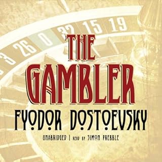 The Gambler Audiolibro Por Fyodor Dostoevsky arte de portada