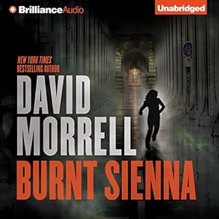 Burnt Sienna Audiolibro Por David Morrell arte de portada