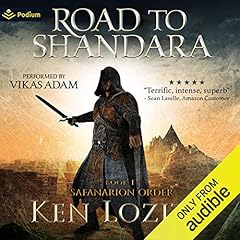 Road to Shandara Audiolibro Por Ken Lozito arte de portada