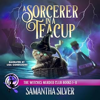 A Sorcerer in a Teacup Audiolibro Por Samantha Silver arte de portada