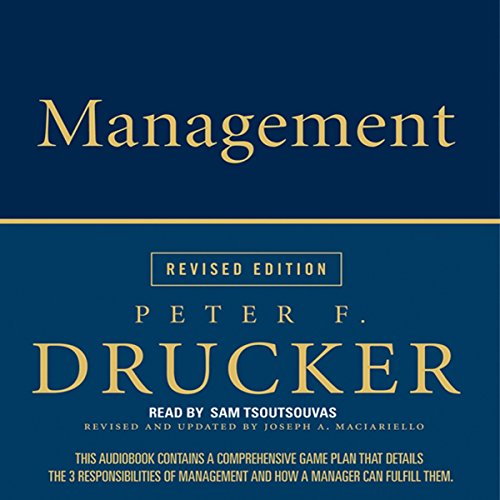 Management Audiobook By Peter F. Drucker cover art