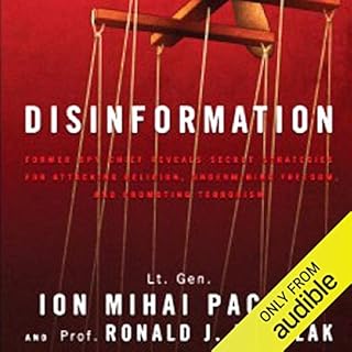 Disinformation Audiolibro Por Prof. Ronald J. Rychlak, Lt. Gen. Ion Mihai Pacepa arte de portada