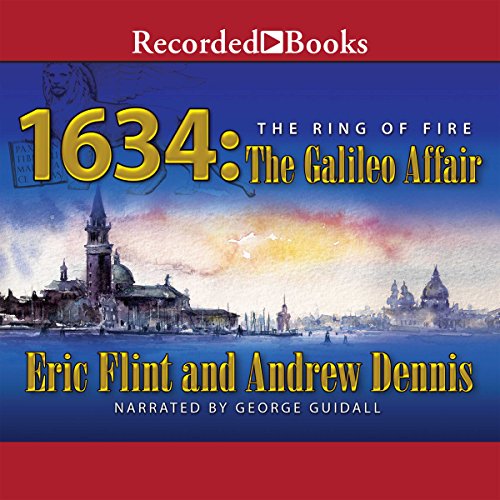 1634: The Galileo Affair Audiolibro Por Eric Flint, Andrew Dennis arte de portada