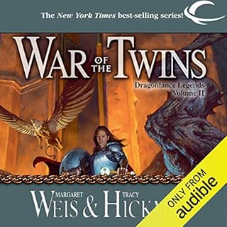 War of the Twins Audiolibro Por Margaret Weis, Tracy Hickman arte de portada