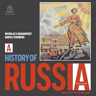 A History of Russia Audiobook By Nicholas V. Riasanovsky, Mark D. Steinberg cover art