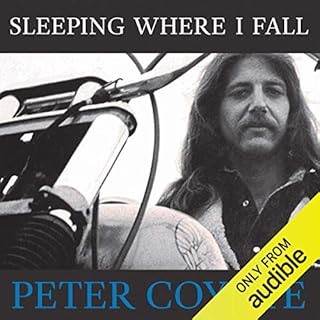 Sleeping Where I Fall Audiolibro Por Peter Coyote arte de portada