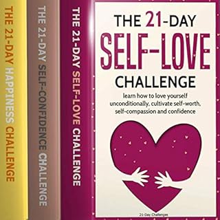 21-Day Challenges Box Set 1 - Self Love, Self Confidence, & Happiness Audiolibro Por 21-Day Challenges arte de portada