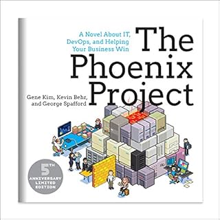 The Phoenix Project Audiolibro Por Gene Kim, Kevin Behr, George Spafford arte de portada