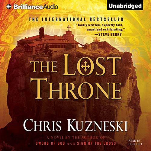 The Lost Throne Audiobook By Chris Kuzneski cover art