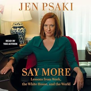 Say More Audiobook By Jen Psaki cover art