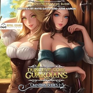 Dungeon Core Guardians Omnibus: Books 1-3 Audiolibro Por Jack Spry, Marcus Sloss arte de portada