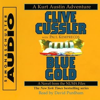 Blue Gold Audiobook By Clive Cussler cover art