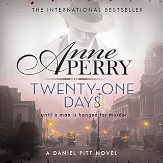 Twenty-One Days Audiobook By Anne Perry cover art