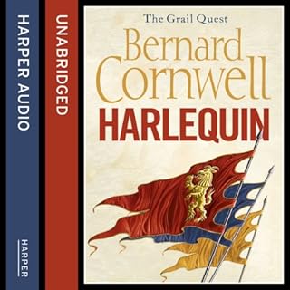 Harlequin Audiolibro Por Bernard Cornwell arte de portada