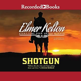 Shotgun Audiolibro Por Elmer Kelton arte de portada