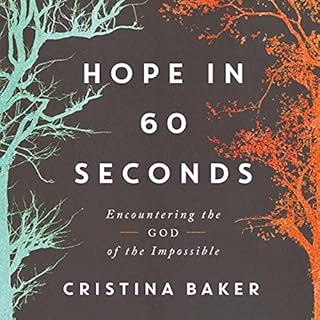 Hope in 60 Seconds Audiolibro Por Cristina Baker arte de portada