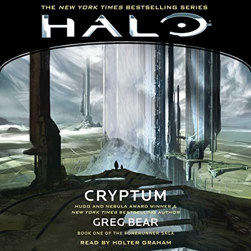 HALO: Cryptum Audiolibro Por Greg Bear arte de portada