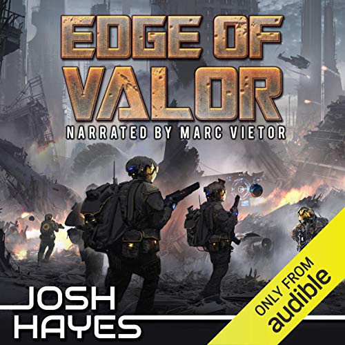 Edge of Valor Audiolivro Por Josh Hayes capa