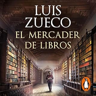 El mercader de libros [The Book Merchant] Audiolibro Por Luis Zueco arte de portada