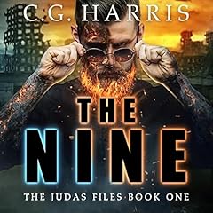 The Nine Audiolibro Por C.G. Harris arte de portada