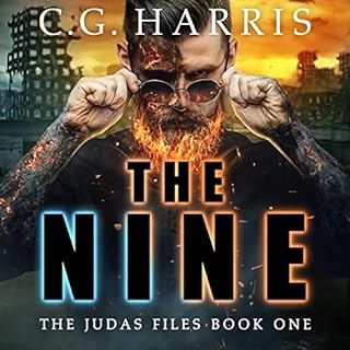 The Nine Audiolibro Por C.G. Harris arte de portada