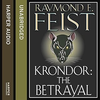 Krondor: The Betrayal Audiolibro Por Raymond E. Feist arte de portada