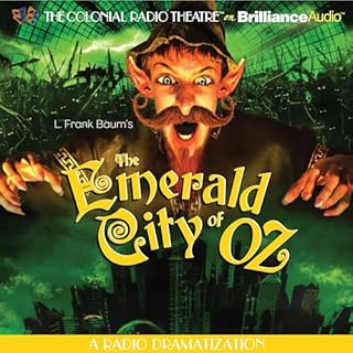 The Emerald City of Oz Audiolibro Por L. Frank Baum, Jerry Robbins - adaptation arte de portada