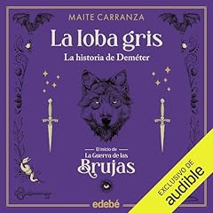 Diseño de la portada del título La loba gris