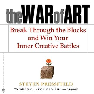 The War of Art Audiolibro Por Steven Pressfield arte de portada