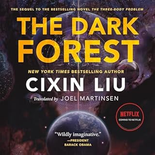 The Dark Forest Audiolibro Por Cixin Liu, Joel Martinsen - translator arte de portada