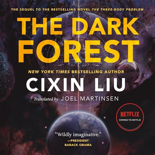 The Dark Forest Audiobook By Cixin Liu, Joel Martinsen - translator cover art