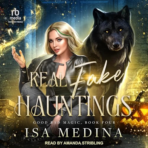 Real Fake Hauntings Audiolibro Por Isa Medina arte de portada