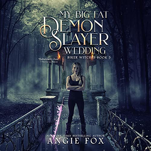 My Big Fat Demon Slayer Wedding Audiolibro Por Angie Fox arte de portada