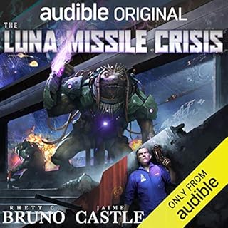 The Luna Missile Crisis Audiolibro Por Rhett C. Bruno, Jaime Castle arte de portada