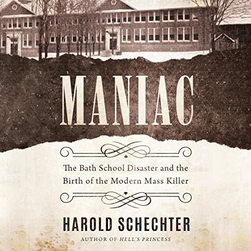 Maniac Audiolibro Por Harold Schechter arte de portada